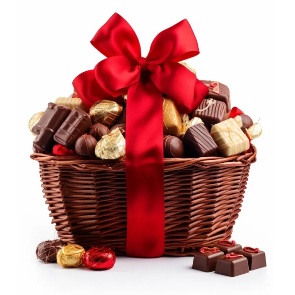 Cesta de chocolate